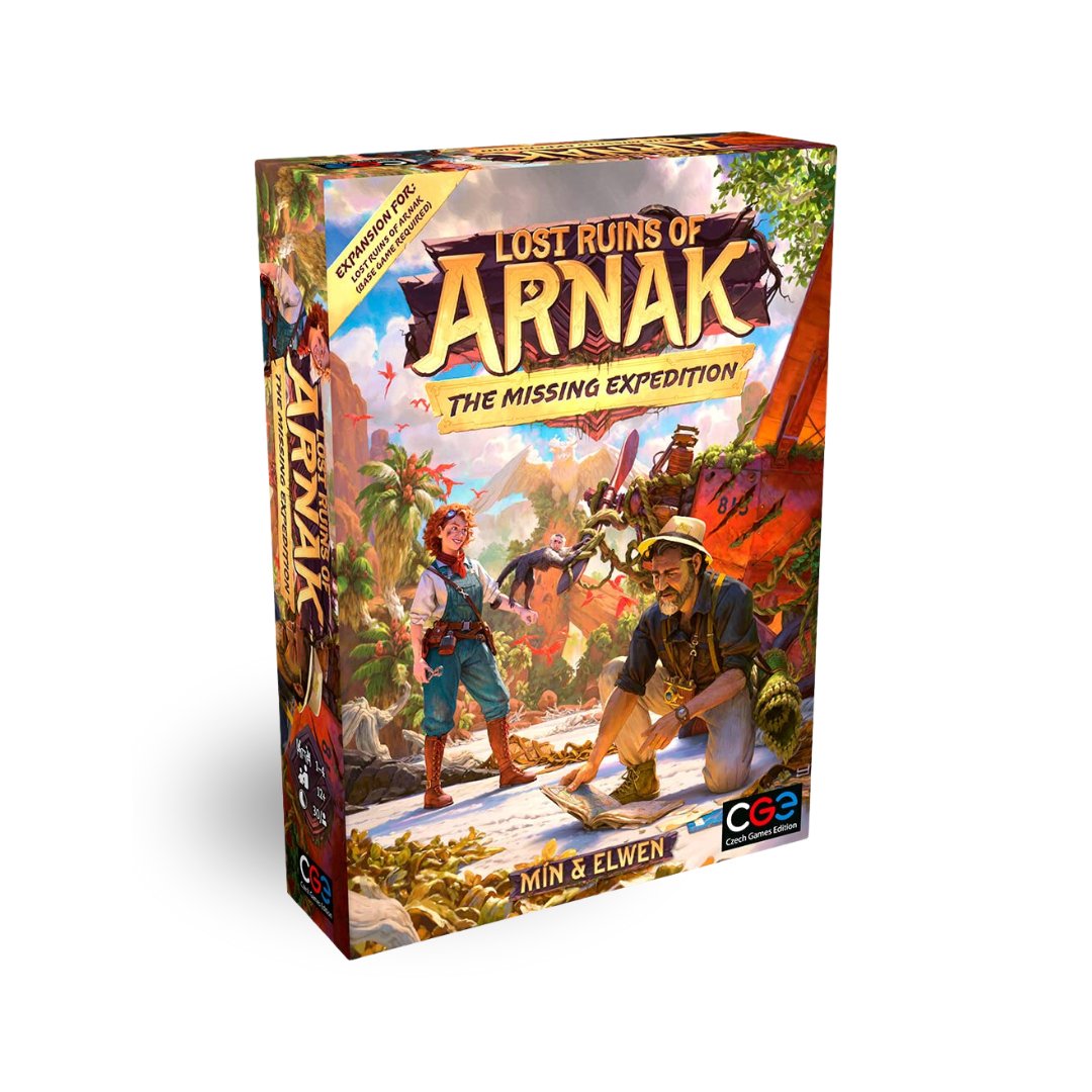 Lost Ruins of Arnak: The MIssing Expedition - Board Games Rentals SG