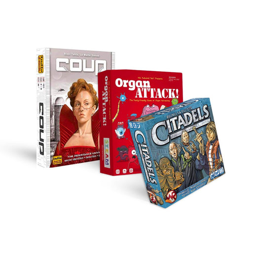 5-6 Player Party Games 3 Game Bundle - Board Games Rentals SG