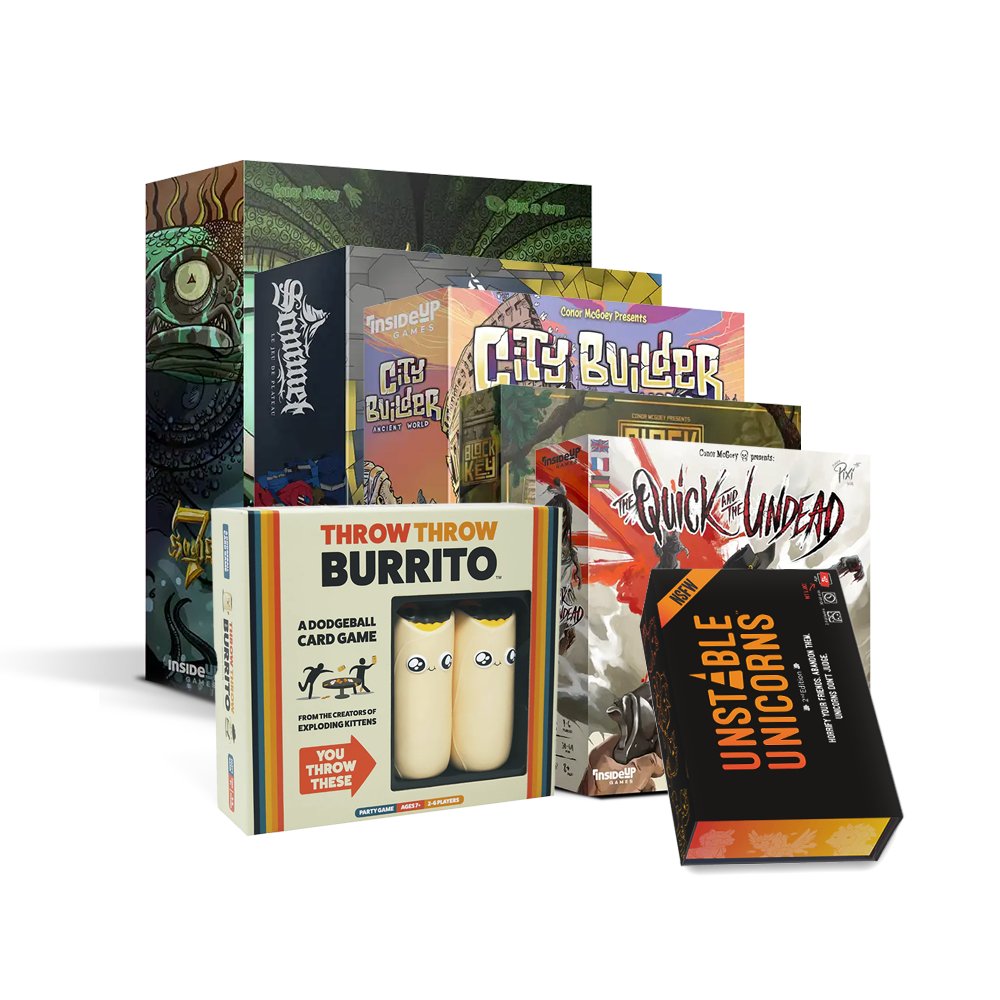 7 Games Bundle - Board Games Rentals SG