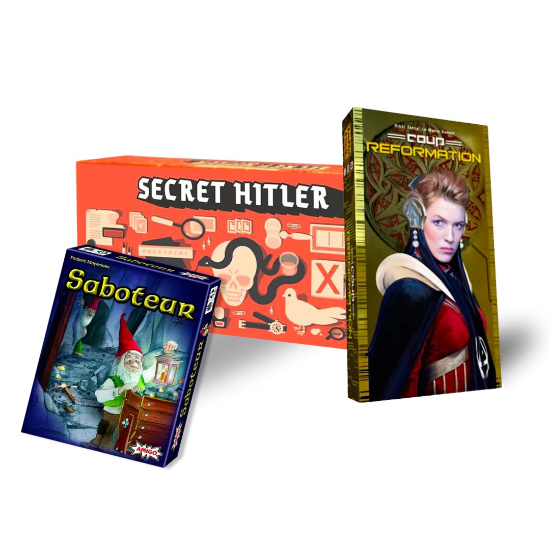 8-10 Player Party Games 3 Game Bundle - Board Games Rentals SG