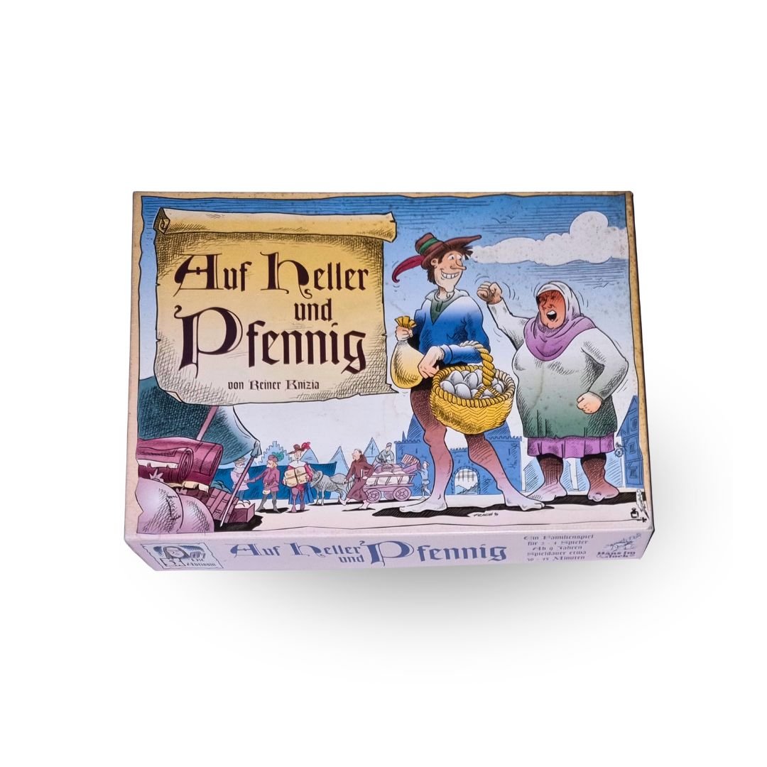 Auf Heller und Pfennig - Board Games Rentals SG